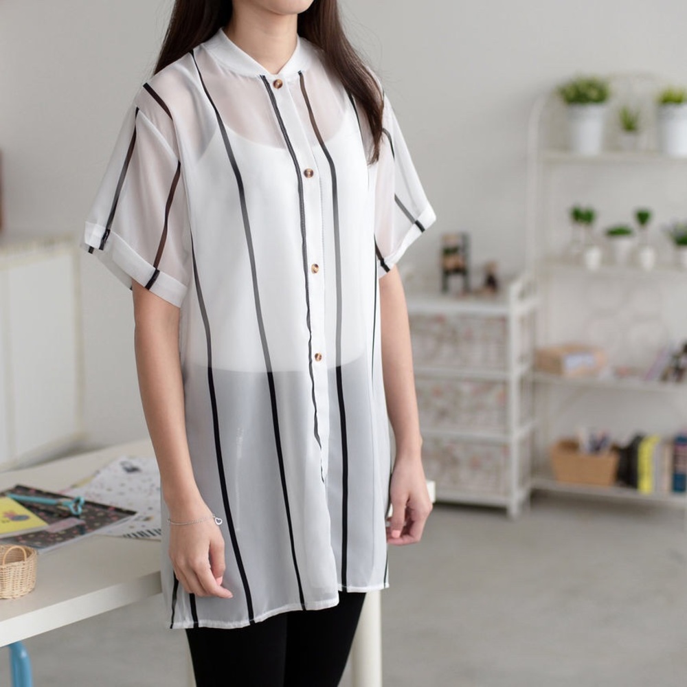 Striped Long Shirt