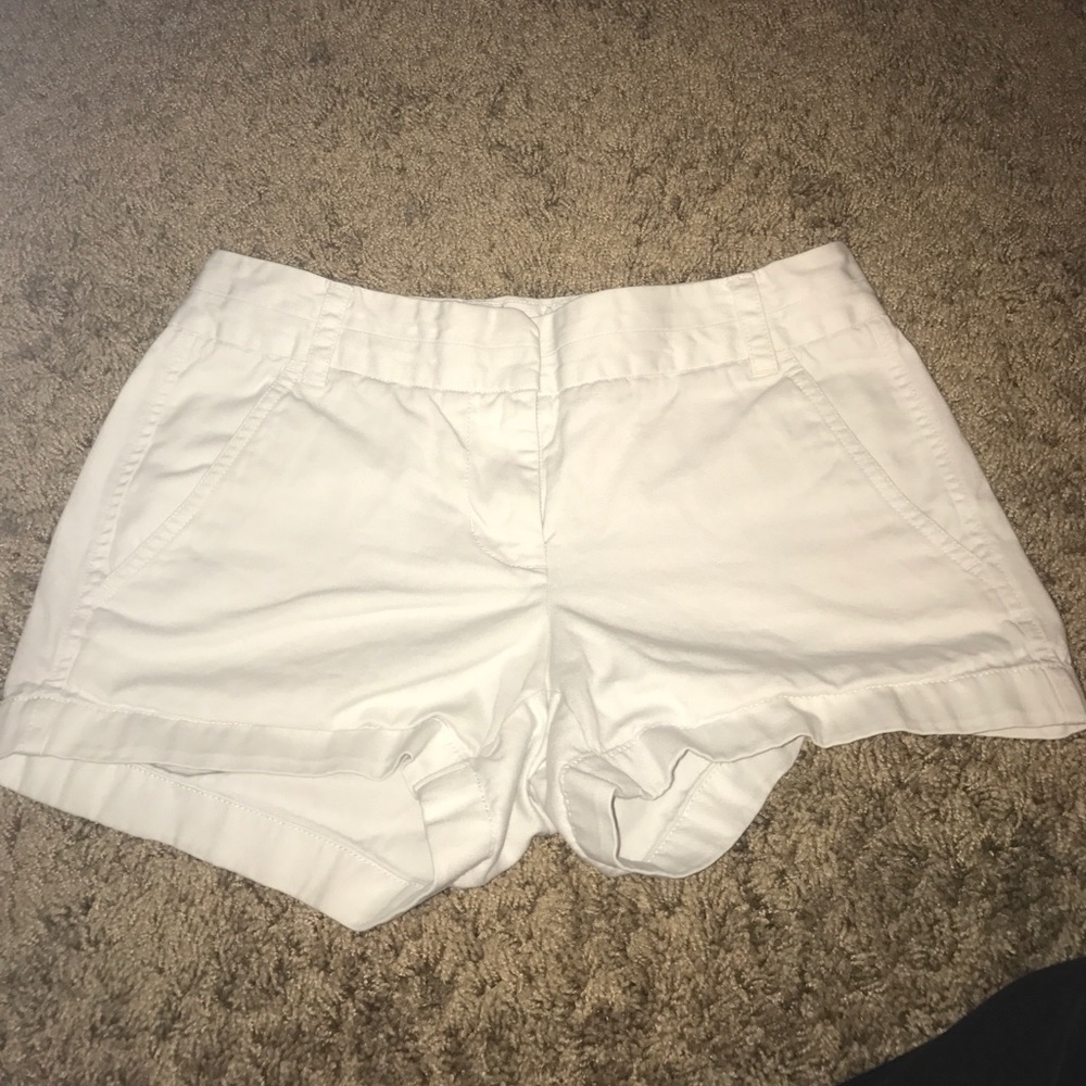 J Crew white chino shorts - Picture 1 of 2