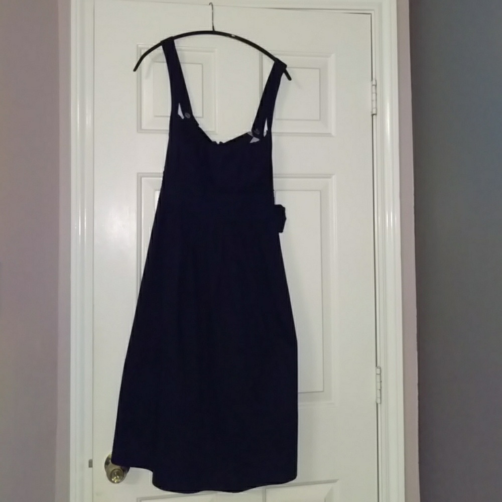 Dark Blue Cotton Dress