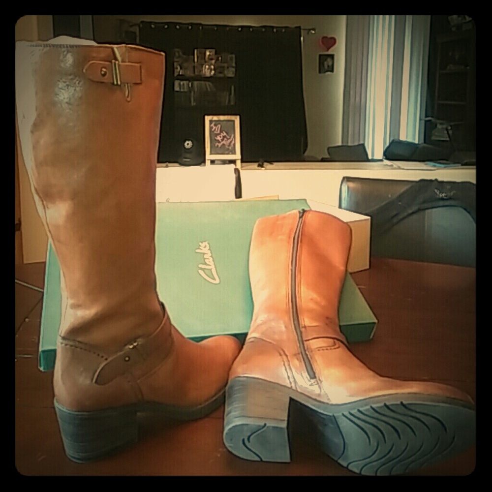 Clarks Knee high boots