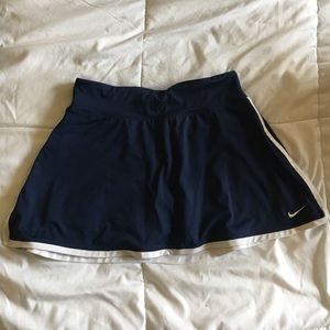 Navy Nike skort