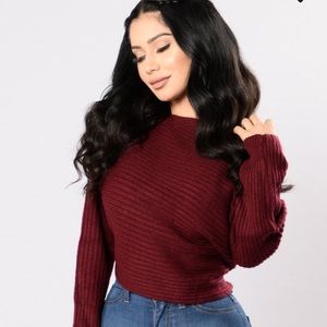 Fashion nova sweater brand new with tags