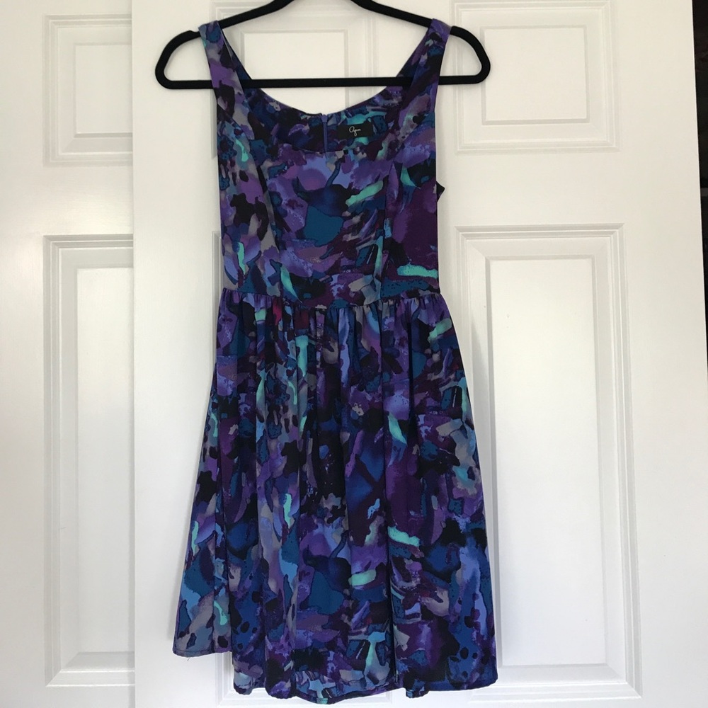 Aqua dress