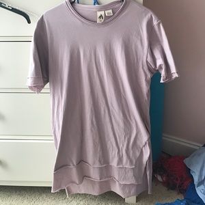 Light purple casual shirt