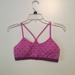 Purple Starry Bra
