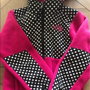 Authentic Girls North Face Fleece Jacket