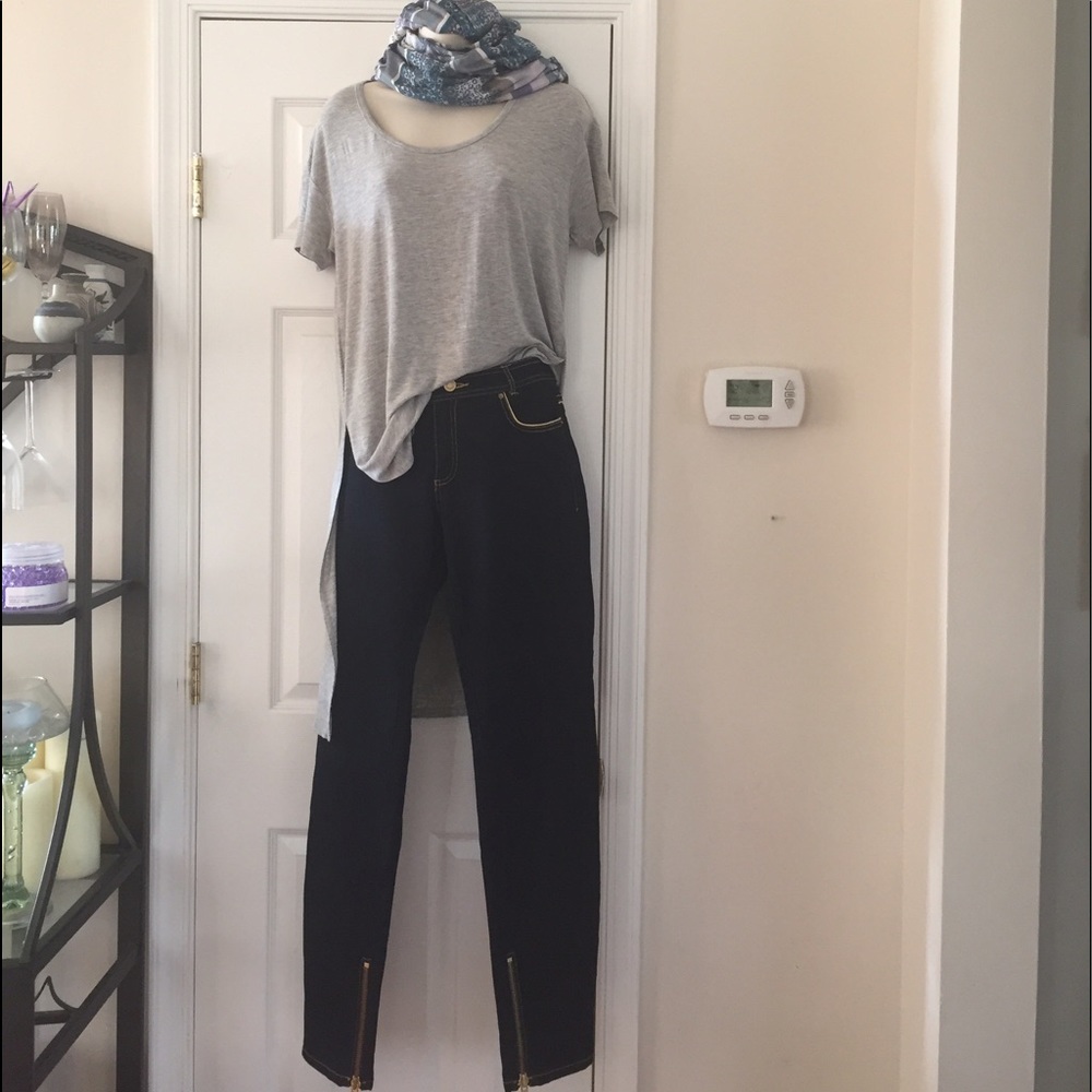 Z Supply "The Rift" high- low shirt