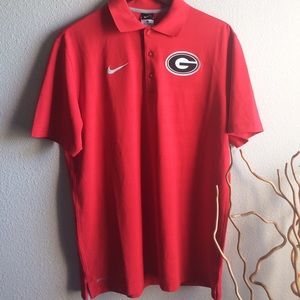 New Nike University of Georgia Polo Shirt