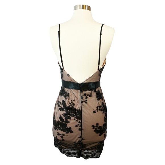 ❗️FINAL PRICE❗️Black Backless Bodycon Sequin Dress - Picture 7 of 7