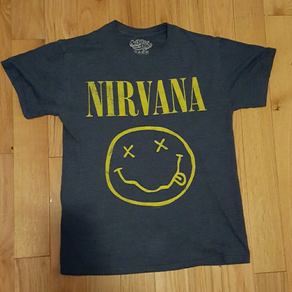 Unisex Nirvana Band Tee Luke Hemmings