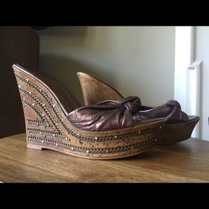 BCBGirls Wedge Sandal - size 7.5