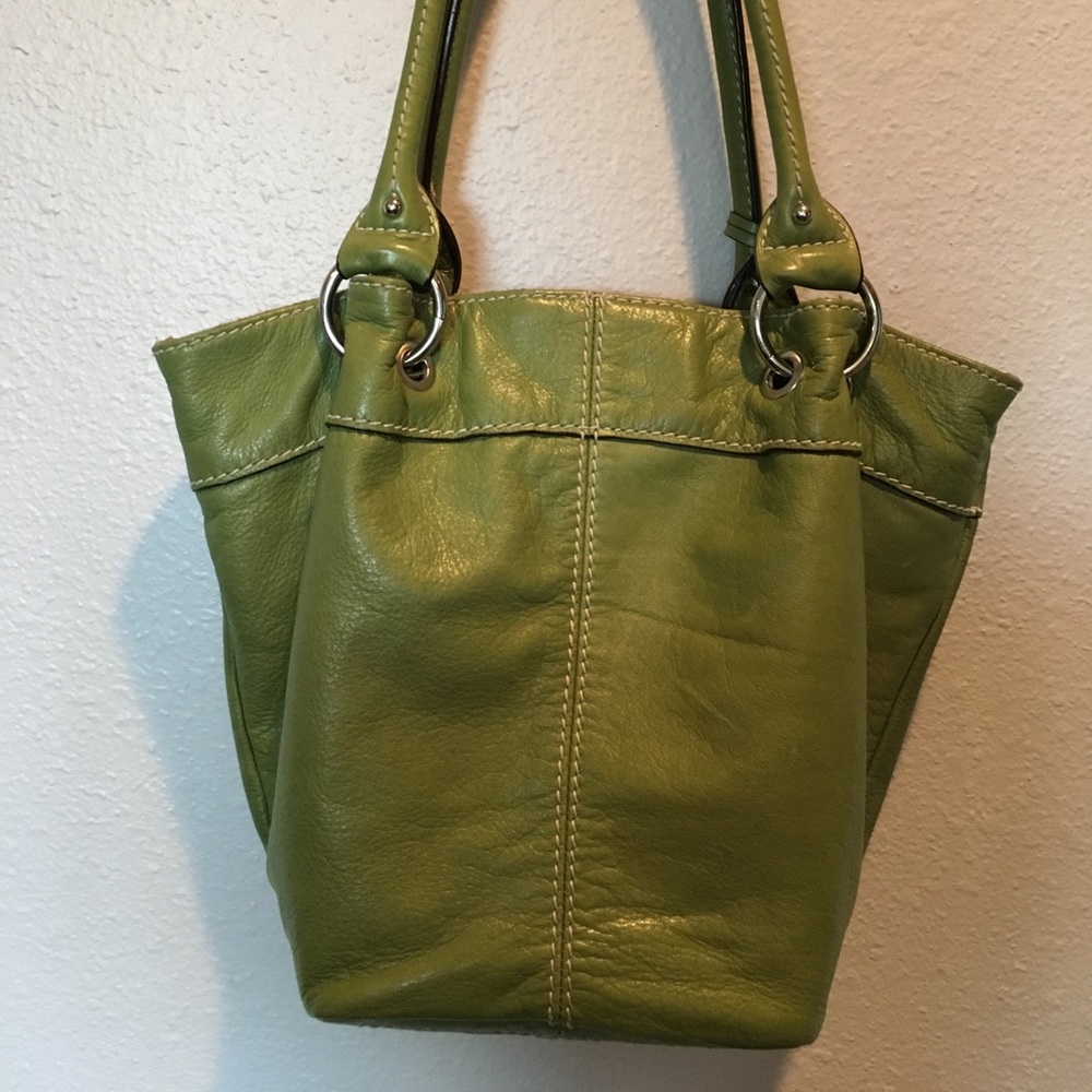 Tignanelli Green Leather Handbag