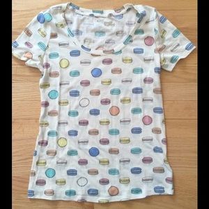 BDG Scoop-Neck Macaroon Print Tee