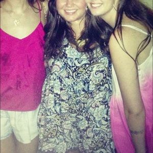 Multi colored romper