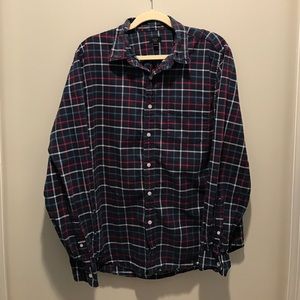 J. Crew Men's Oxford Button Down Flannel