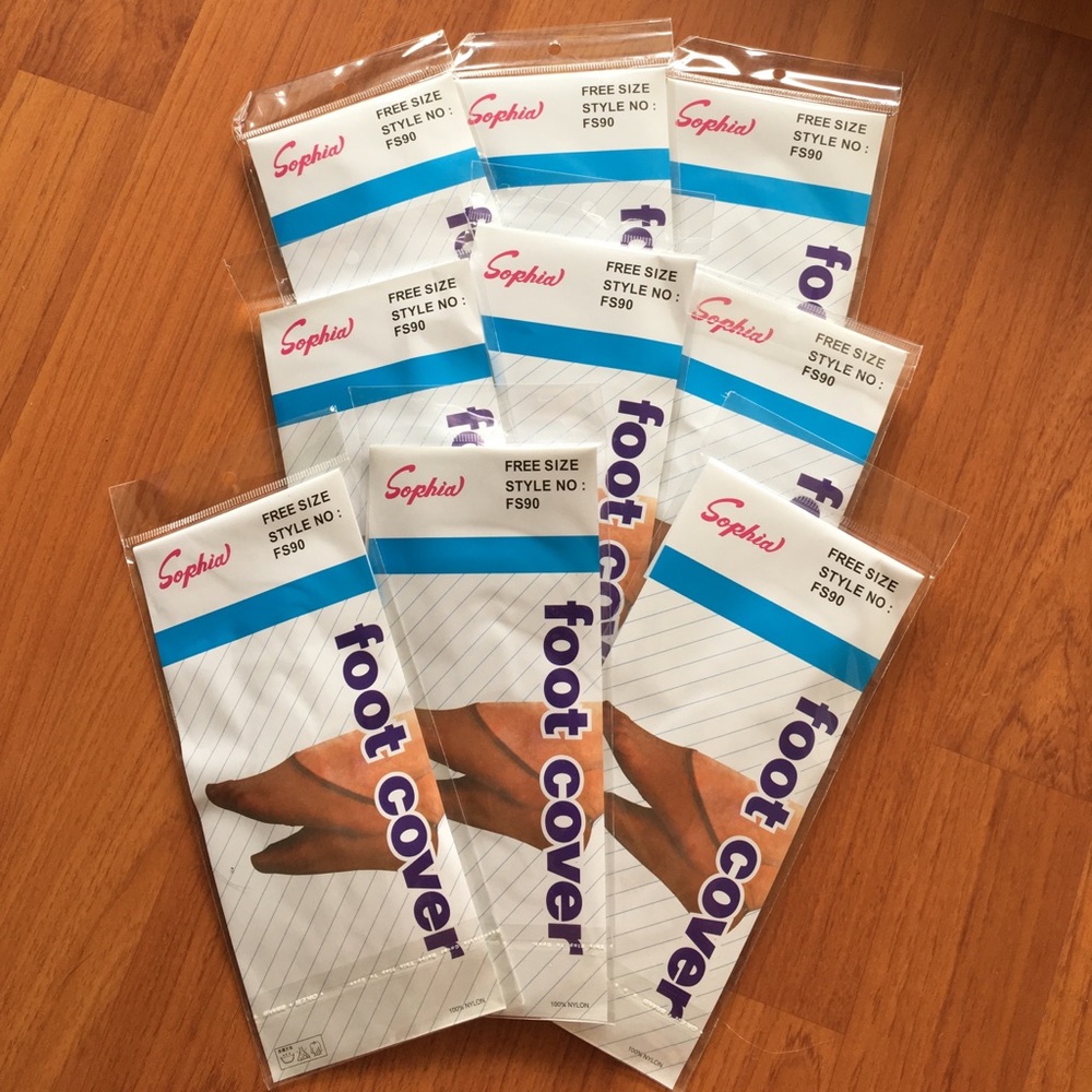 Tan Foot Covers