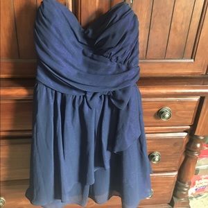 Short Blue Formal Dress