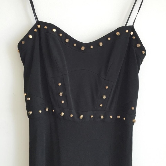 ✨sold✨abs by allen schwartz • stud strapless dress - Picture 7 of 8