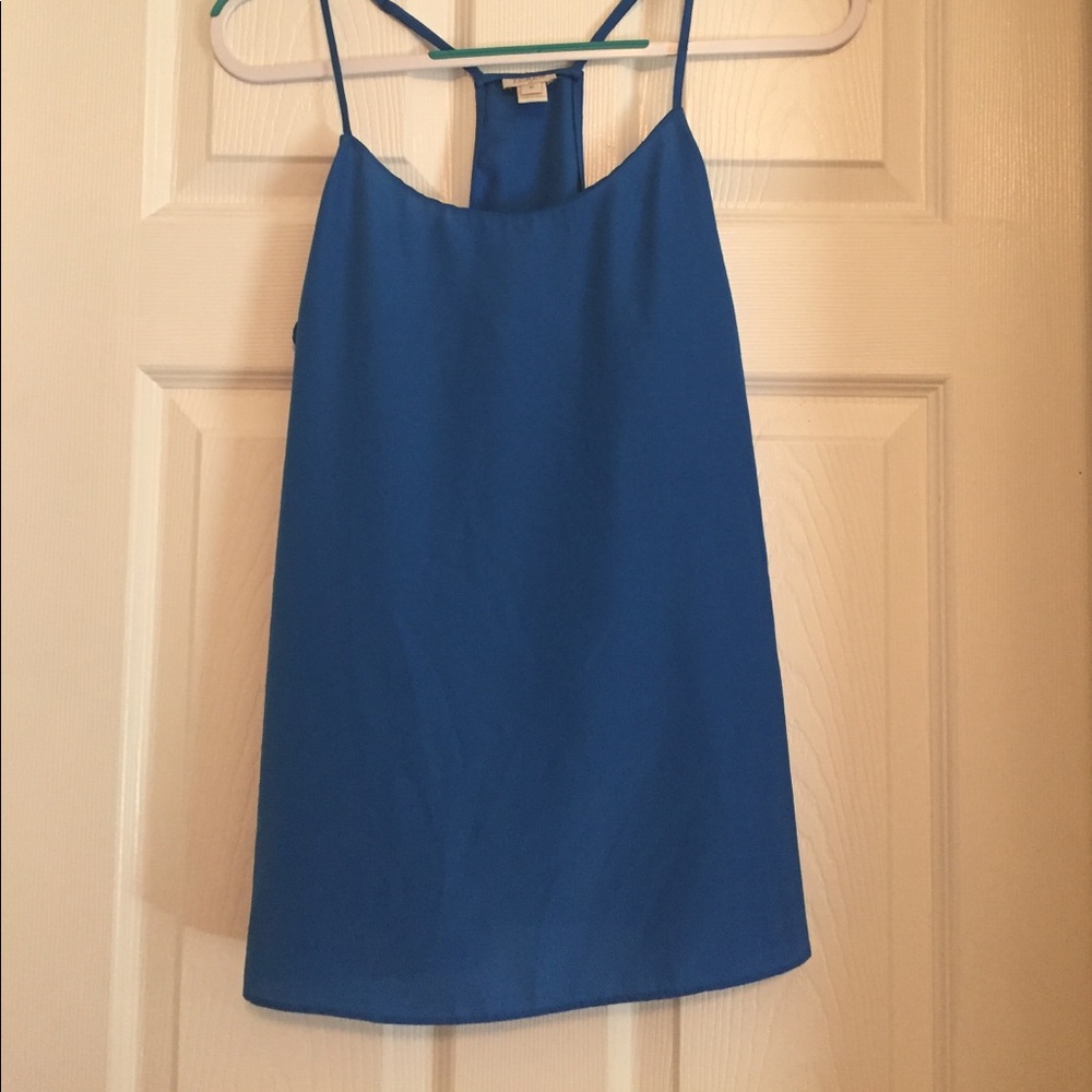 JCREW racerbank tank