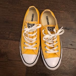 Converse All-star (yellow) (worn once)