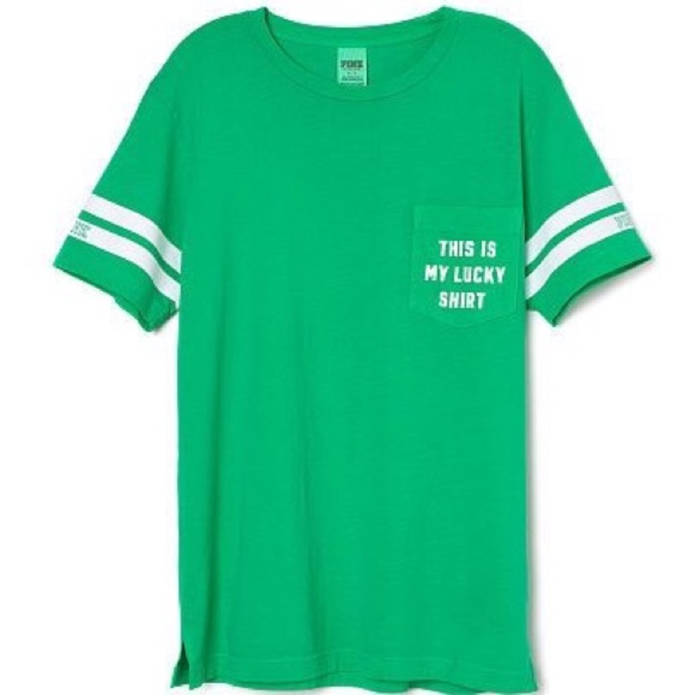 PINK VS lucky tee