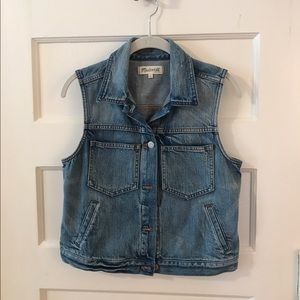 Madewell Jean Vest