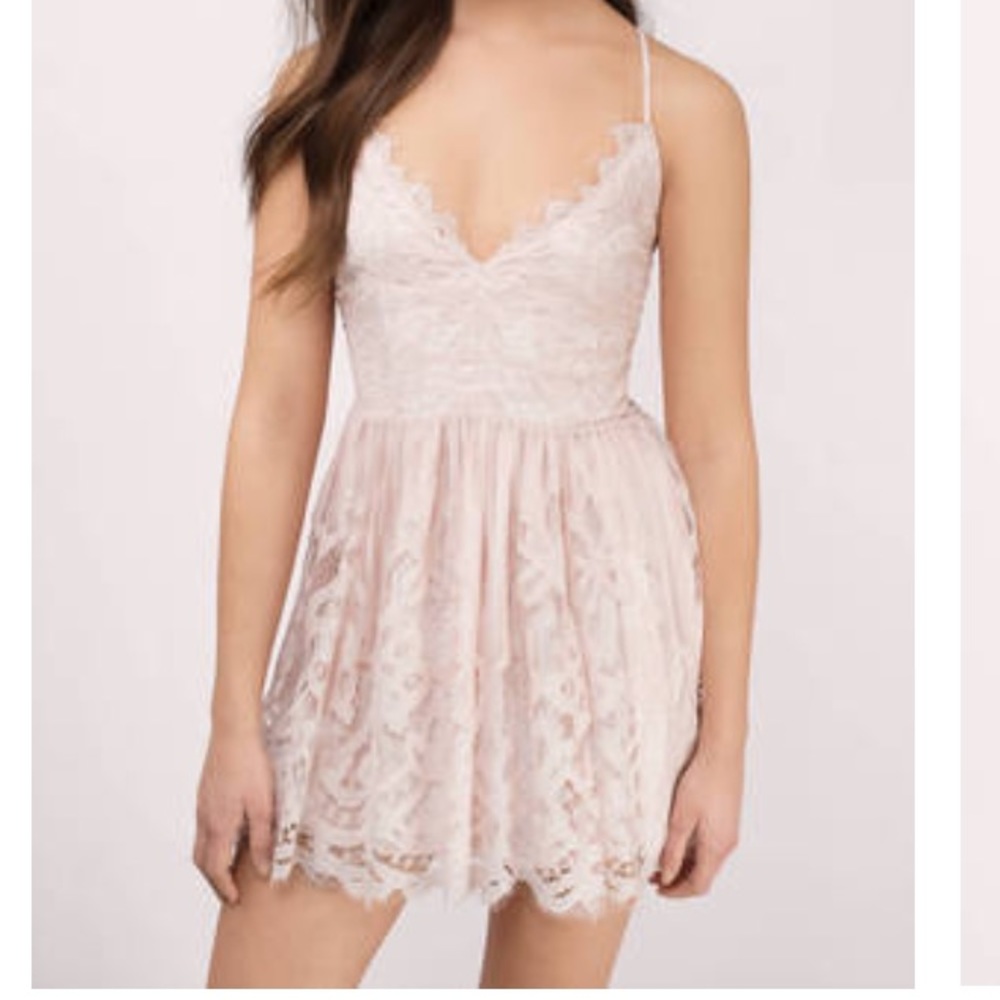 Lace Skater Dress