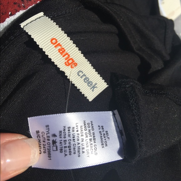 Orange Creek patriotic heart open side tank - Picture 7 of 8