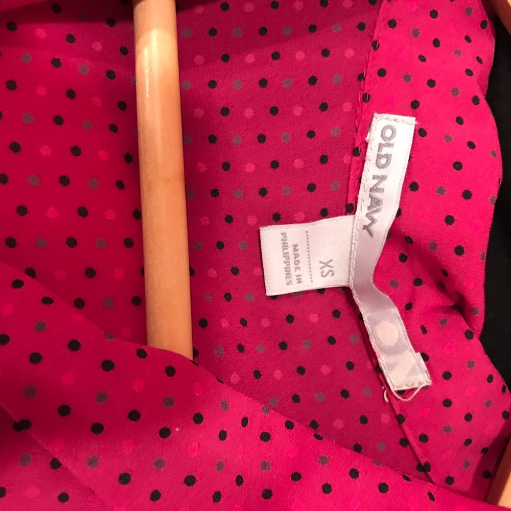 Sweet pink polka dot dress with Peter Pan collar - Picture 7 of 7