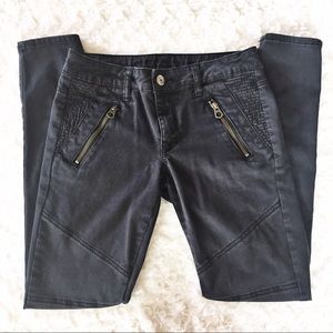 American Eagle size 4 Moto Jegging Super Stretch