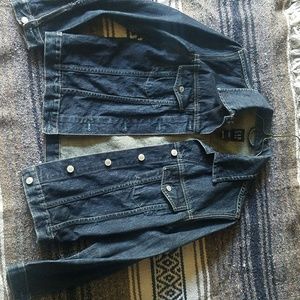 Gap jean jacket,  never worn