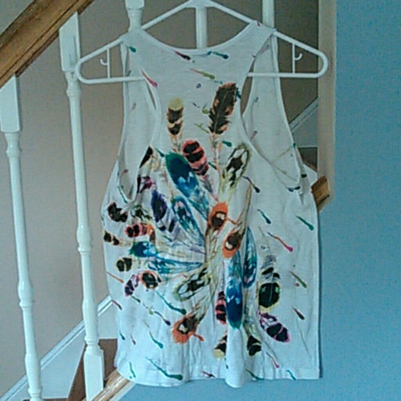 Feather and Sequin Tank - Picture 5 of 7