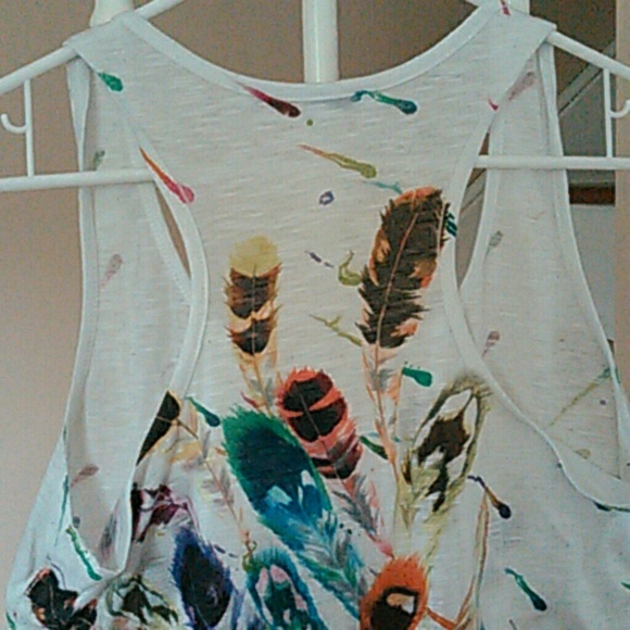 Feather and Sequin Tank - Picture 7 of 7