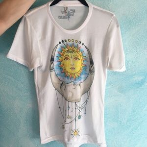 Electro Threads white t shirt