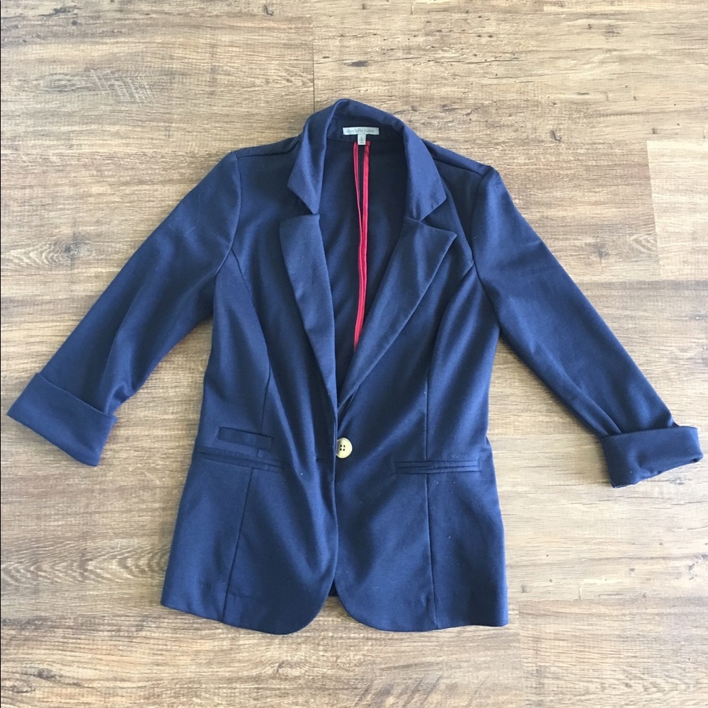 Charlotte Russe Navy Blazer Size Small