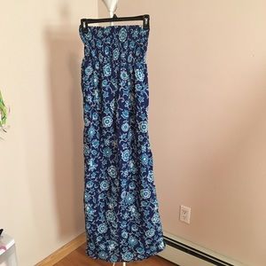 Old navy strapless maxi dress