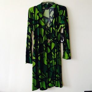 NINE WEST envy green dress 👗