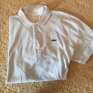 Lactose light blue polo shirt
