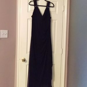Scarlett Night Black long Gown