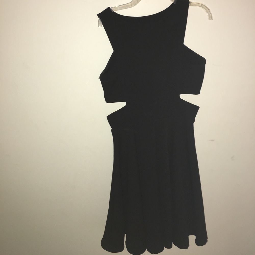 black dress