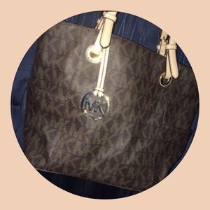 Michael Kors Signature Brown Tote