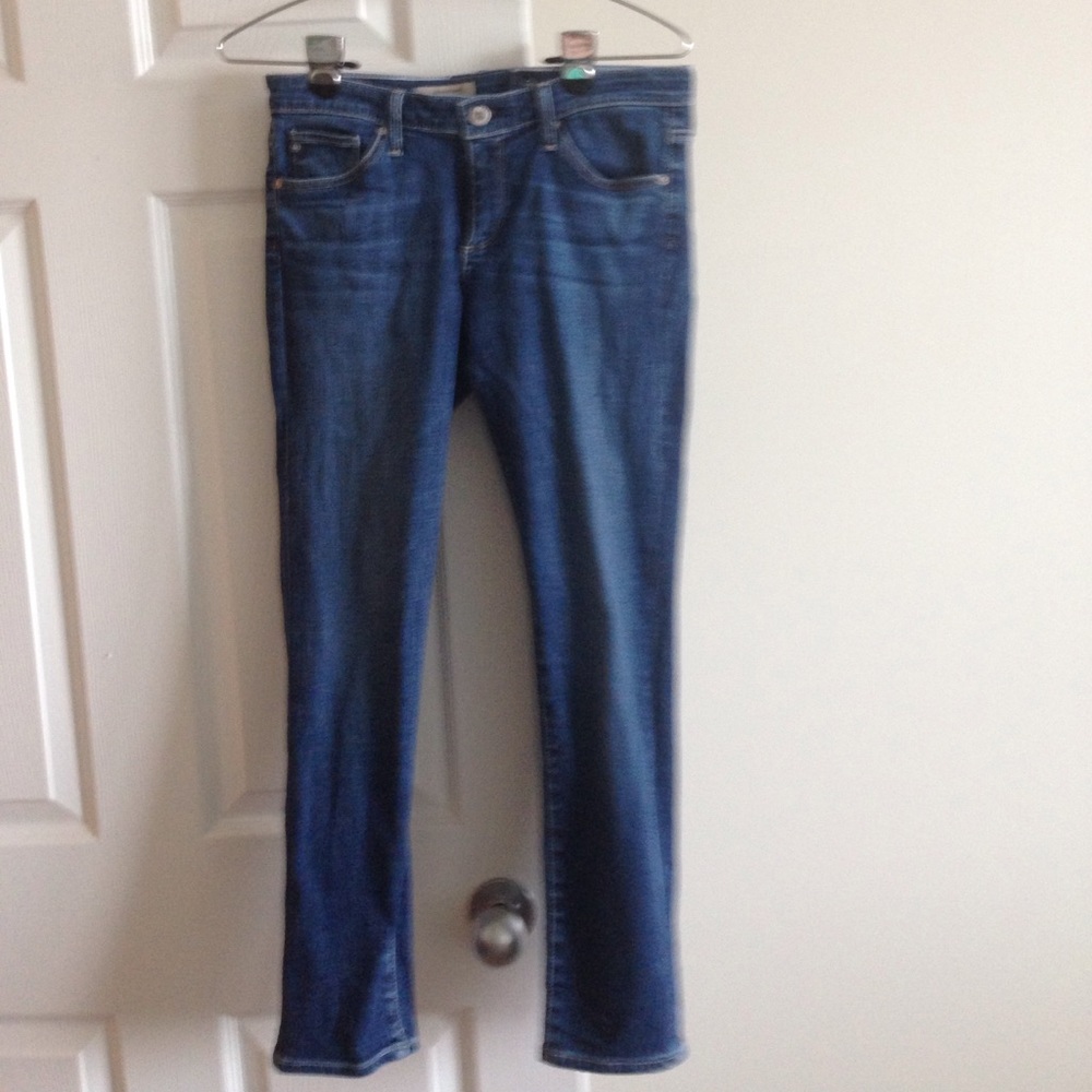 SPRING Cigarette Crop Blue Jeans- Like New
