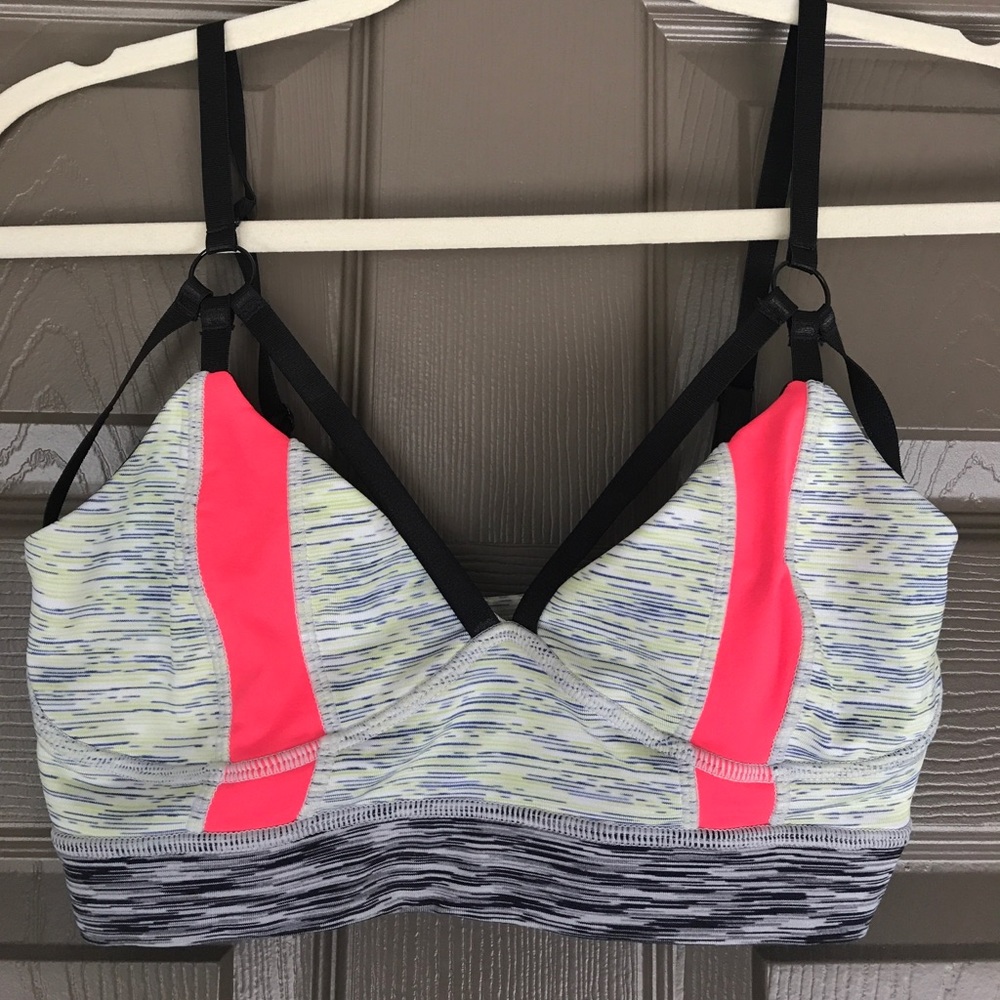 mink pink sport bra/ swim top