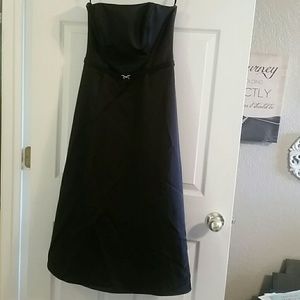 Black Michaelangelo Bridesmaid Dress