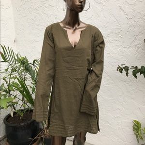Patagonia Army Green Mini Dress