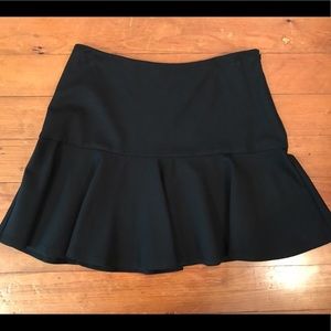 Karina Grimaldi black ruffle skirt