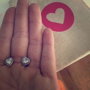 Sparkling Love Stud Earrings