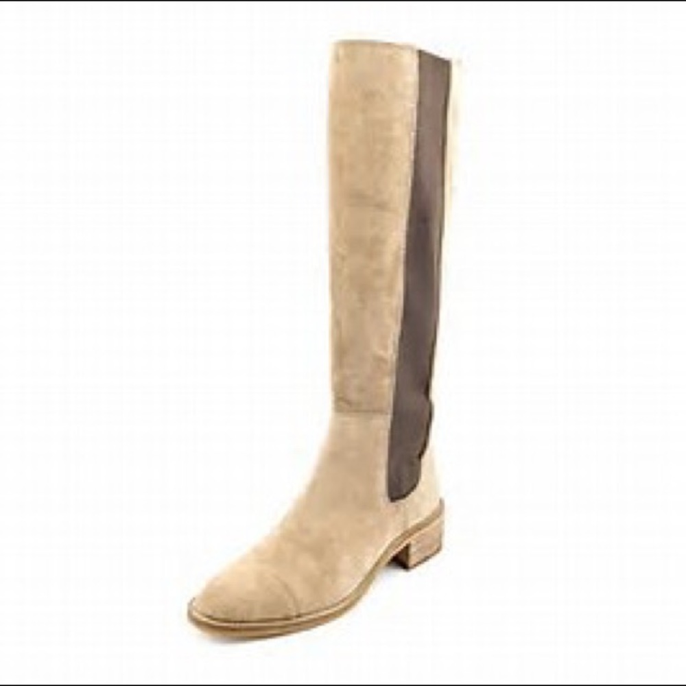 Cute! BCBG suede boots.