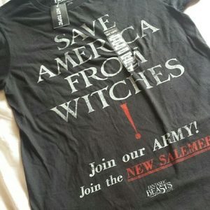 Fantastic Beasts Witches New Salemers tshirt