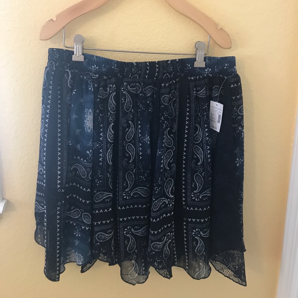 Maurice's skirt NWT